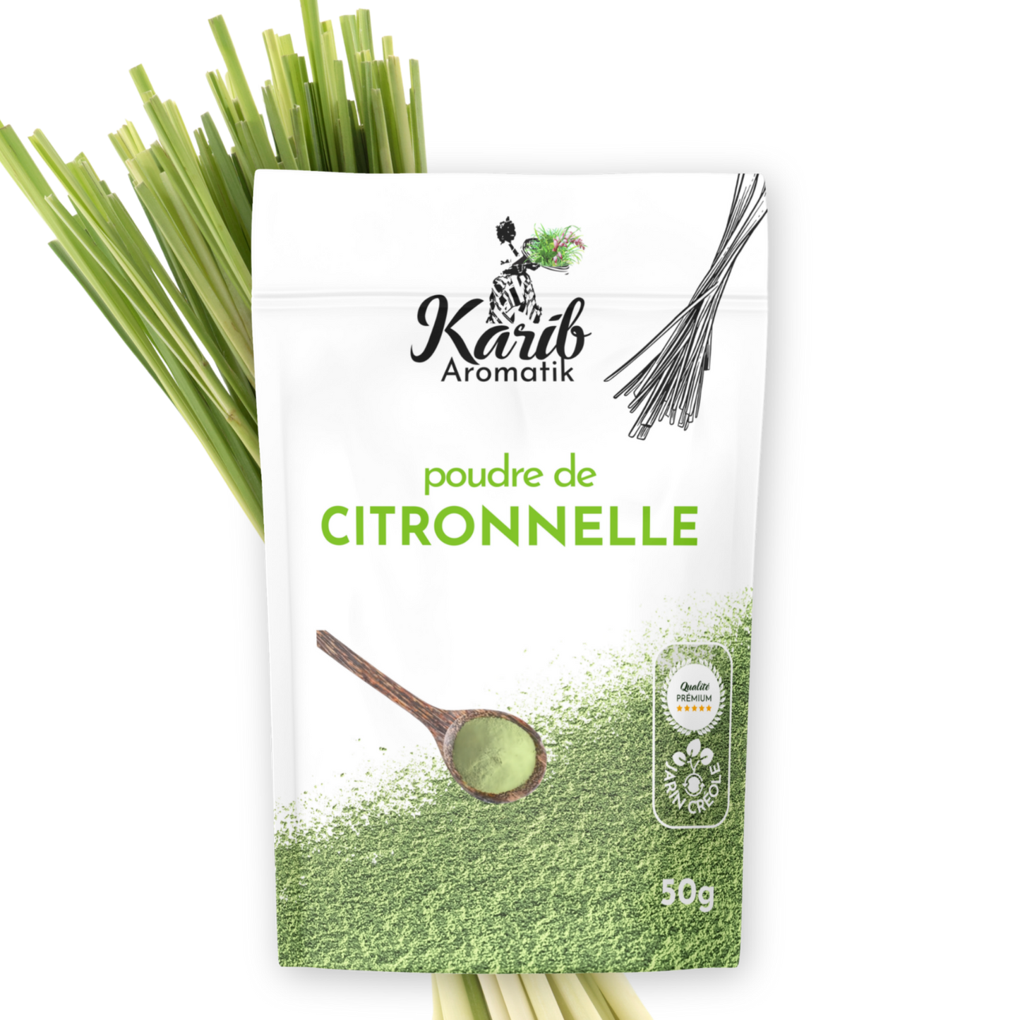 Citronnelle en poudre