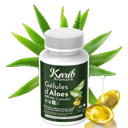 Gélule D'Aloes - 100 % Gel Intérieur Pur