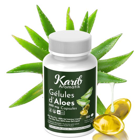 Gélule D'Aloes - 100 % Gel Intérieur Pur